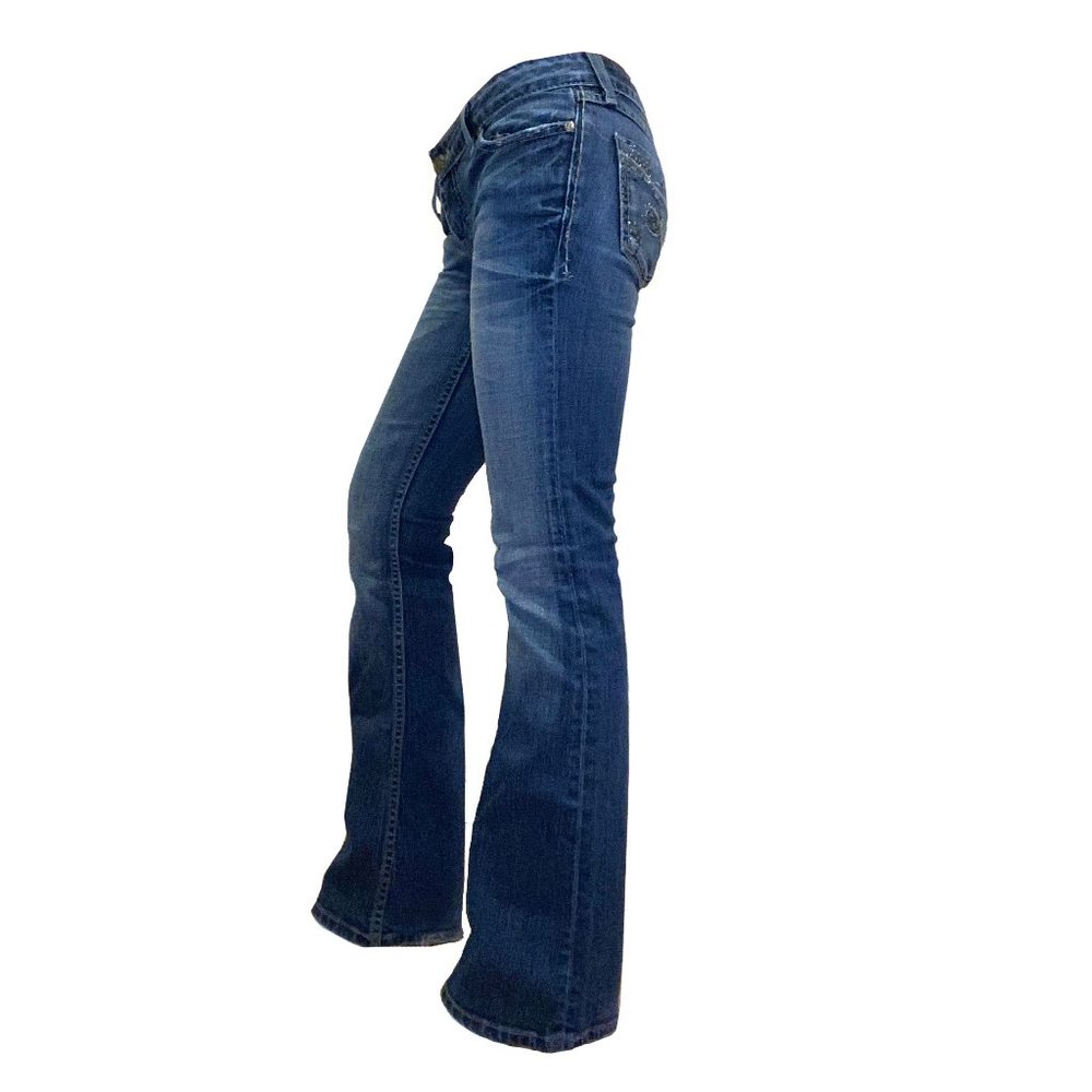 Buckle Stella Denim Jeans - Embellished Boot Leg